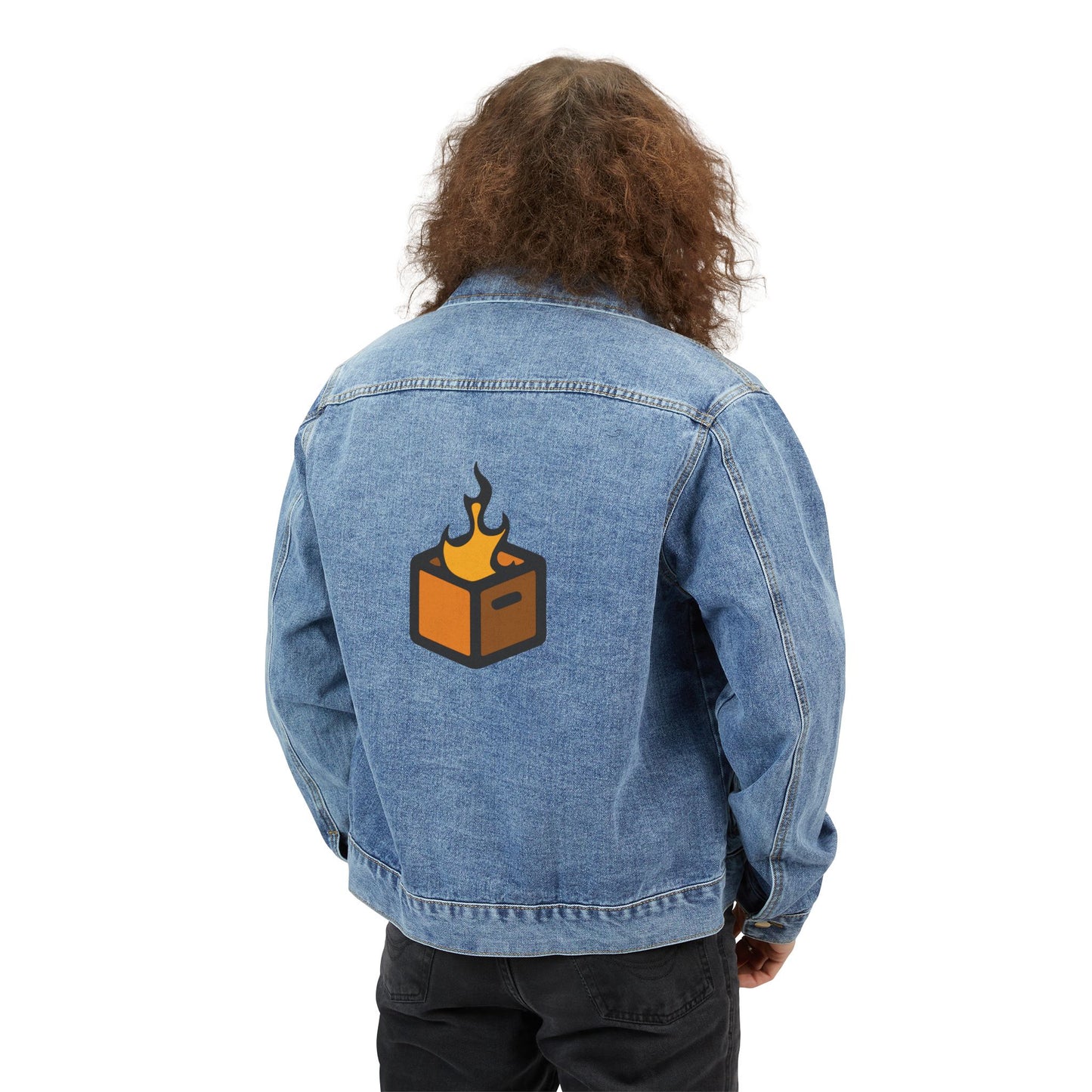 Crate Hackers Denim Jacket for Lifetime Members Only