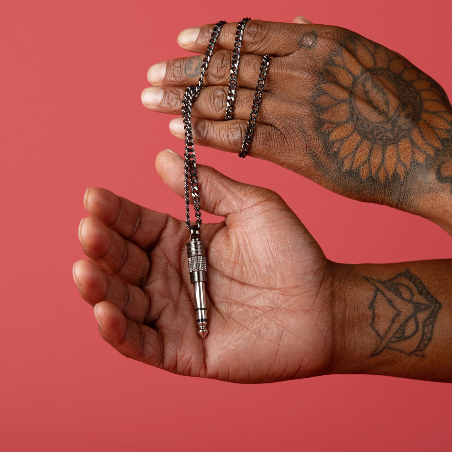 DJ Necklace with Functional 1/4" AUX Adapter