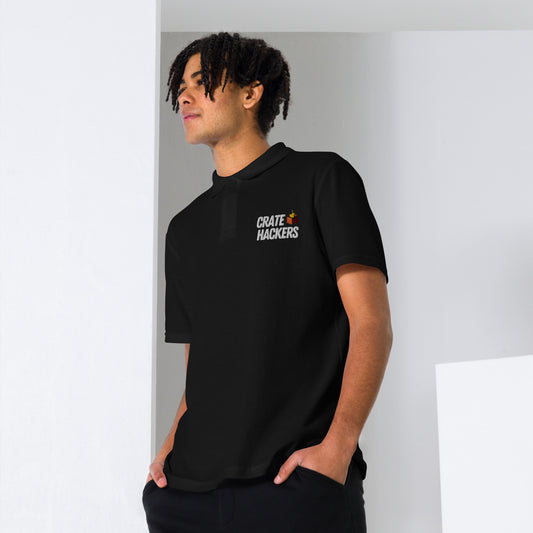 Crate Hackers Unisex Polo